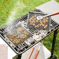 Antihaft-Grillbeutel 2er-Set – Gemüse und Meeresfrüchte einfach grillen