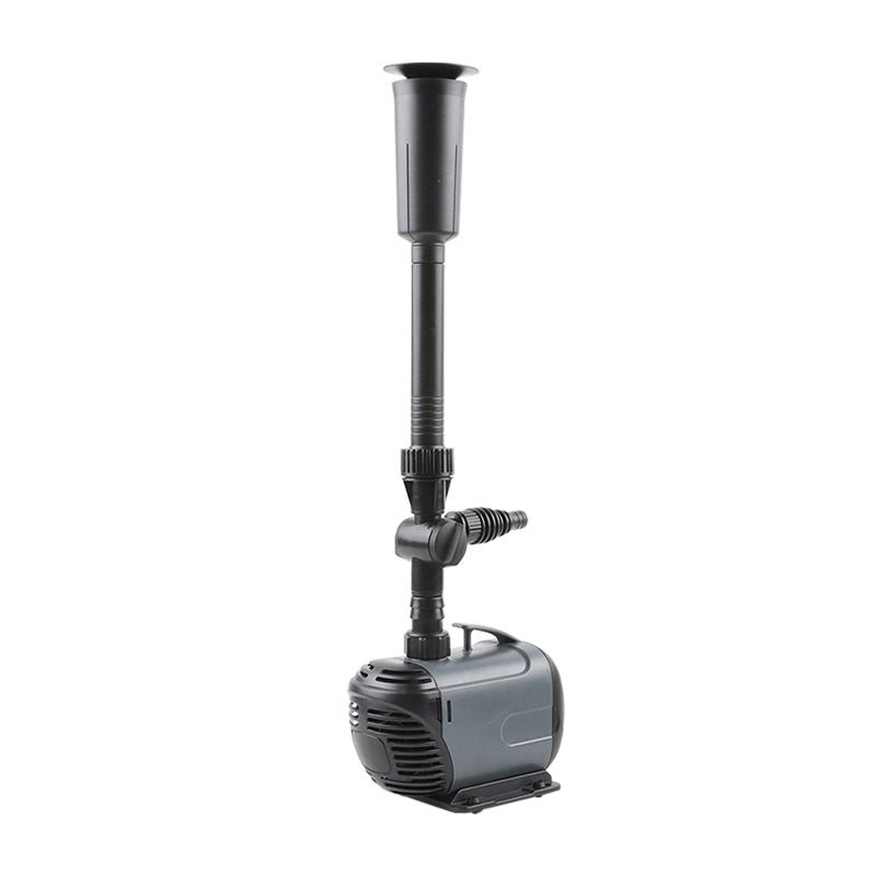 Gartenbrunnen-Pumpe mit 12 LED-Leuchten