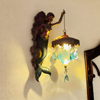 Meerjungfrau Wandlampe
