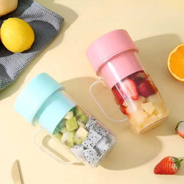 Tragbarer Mixbecher – Frische Smoothies in Sekunden