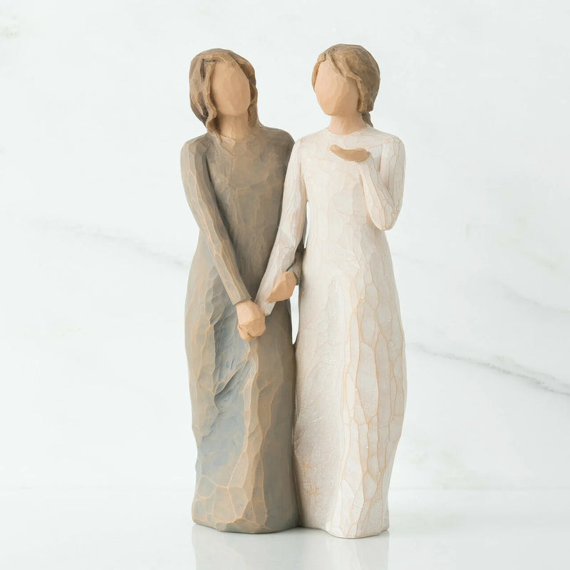 Schwestern-Figur aus Harz