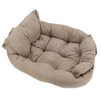 3-in-1 Haustierbett – Sofa, Matte oder Schlafhöhle in einem