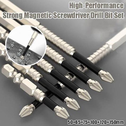 Magnetisches Schrauberbit-Set – Kein Abrutschen mehr (6er-Set)
