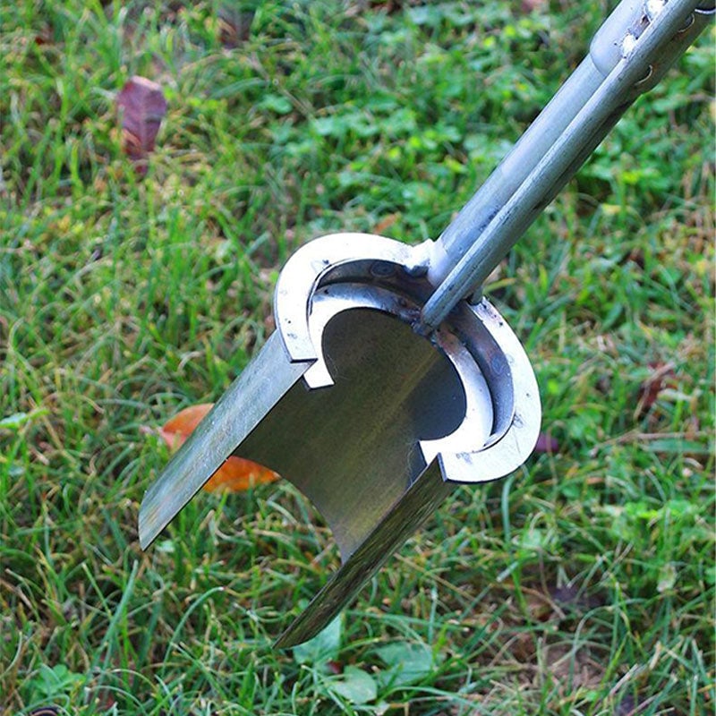 Garten-Pflanzenstecher mit T-Griff – Edelstahl