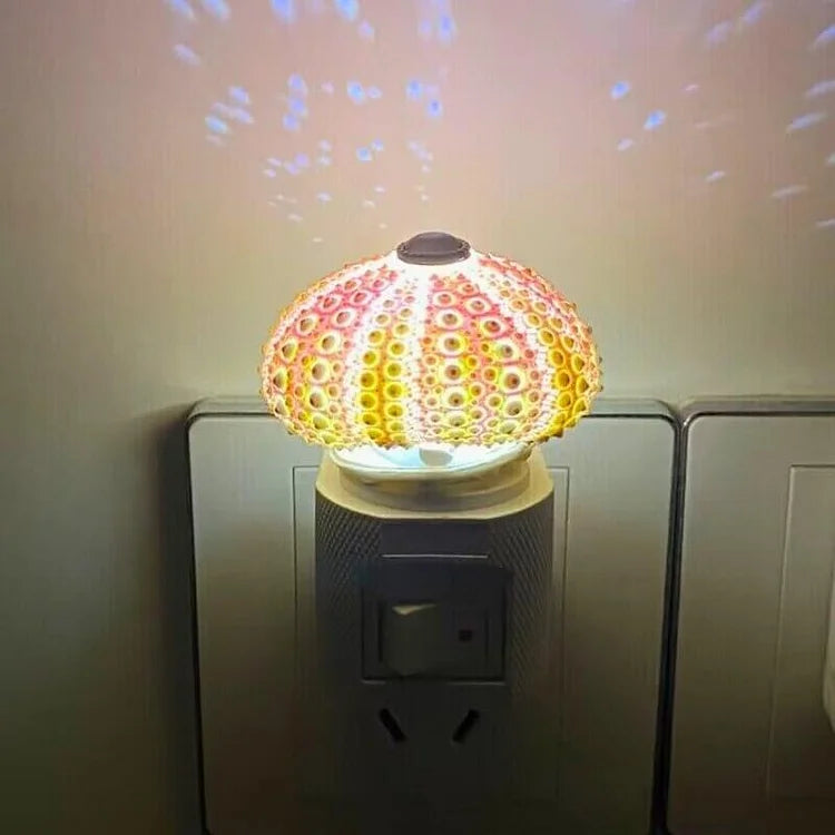 Seeigel-Nachtlampe