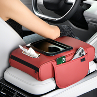 Auto-Mittelarmlehne mit USB-Ladefunktion – Getränkehalter & Stauraum