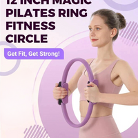 Pilates-Ring mit rutschfesten Griffen – Ganzkörper-Widerstandstraining