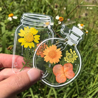 Trockenblumen-Lesezeichen-Set – 30 Stück mit Quaste