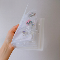 Schmuck-Organizer-Buch mit 30 transparenten Taschen
