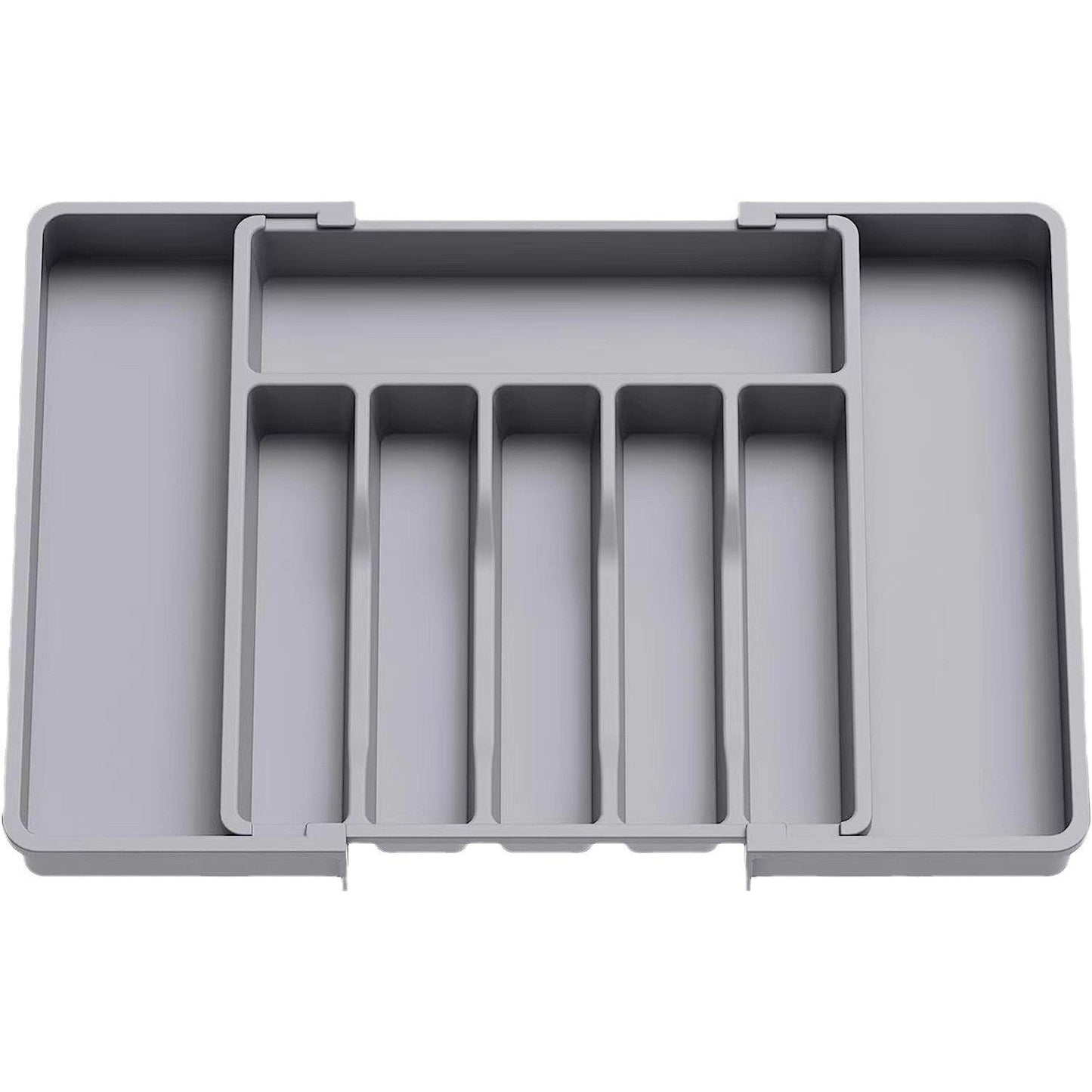 Ausziehbarer Besteck-Schubladenorganizer – Verstellbar 33–57 cm