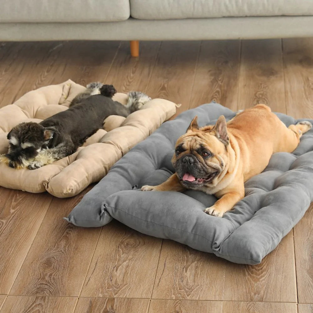3-in-1 Haustierbett – Sofa, Matte oder Schlafhöhle