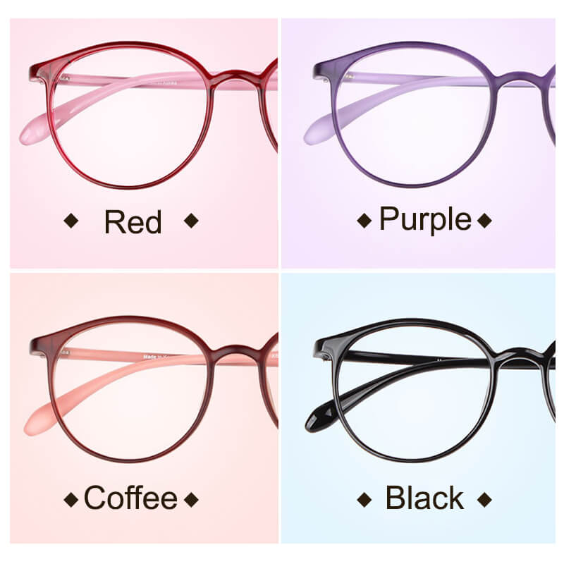 Runde Blaulichtfilter-Brille – Klare Sicht den ganzen Tag