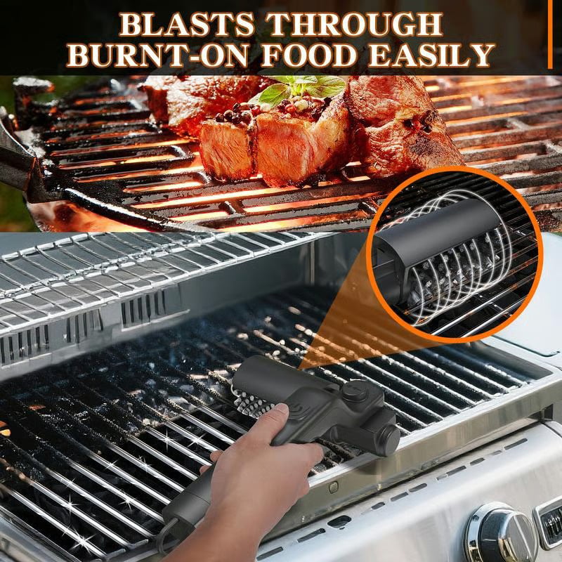 Elektrische Grillbürste Wiederaufladbar – Schnelle Reinigung