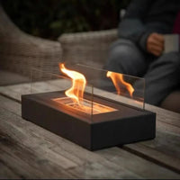 Bio-Ethanol Tischkamin – Echte Flammen, kein Rauch