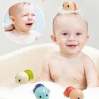 Aufzieh-Schwimmschildkröten Badespielzeug – 6er-Set