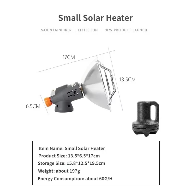 Tragbarer Gasheizer – Kompakter Outdoor-Heizer zum Camping