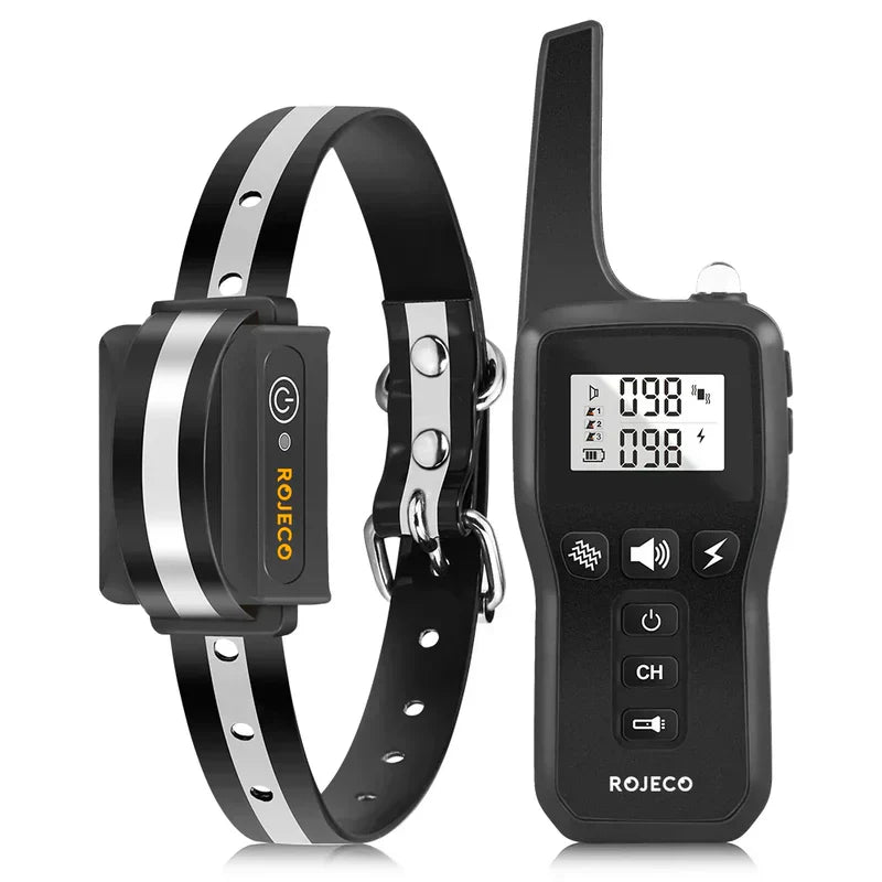 Hundetrainingshalsband mit Fernbedienung – 1000 m Reichweite, 3 Modi