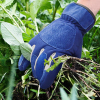 Dornenfeste Gartenhandschuhe mit verstärkter Handfläche
