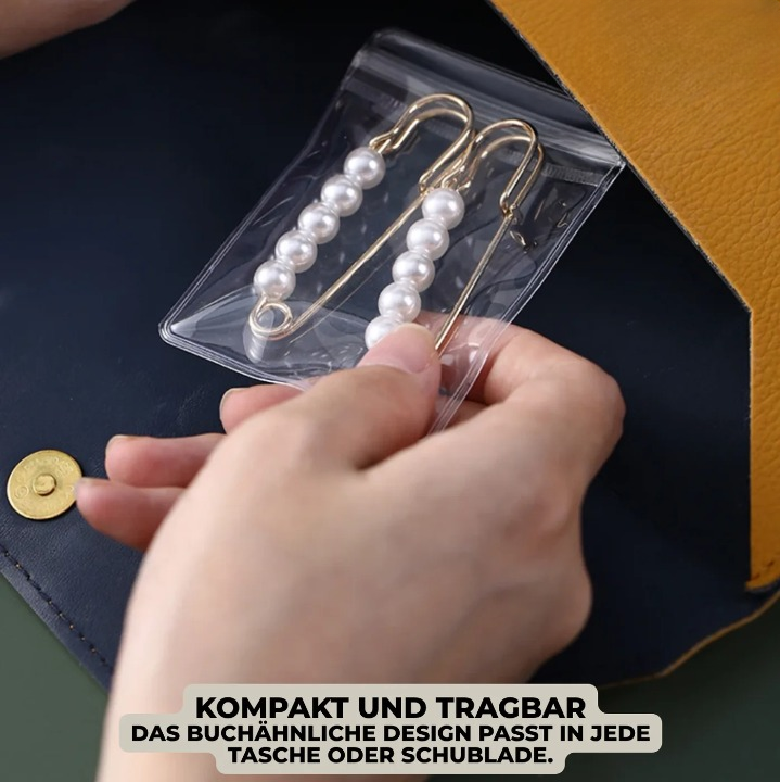 Schmuck-Organizer-Buch mit 30 transparenten Taschen