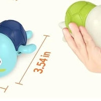 Aufzieh-Schwimmschildkröten Badespielzeug – 6er-Set