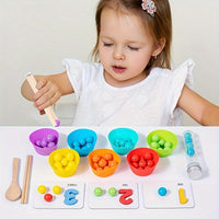 Montessori-Zählperlen-Set für Frühe Rechenfähigkeiten