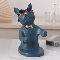 Hunde-Figur Weinglashalter – Dekoratives Tischaccesoire
