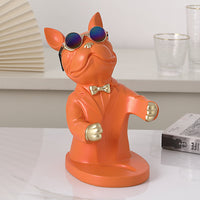 Hunde-Figur Weinglashalter – Dekoratives Tischaccesoire
