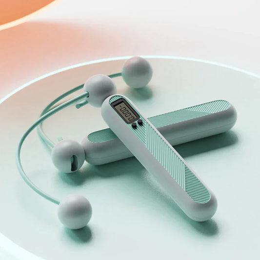 Kabelloses Springseil mit Zähler – ohne Platzbedarf
