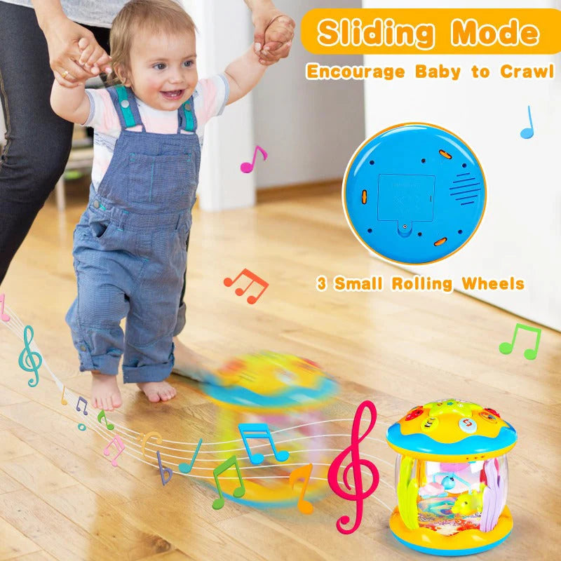 Rotierender Baby-Nachtlicht-Projektor mit Musik