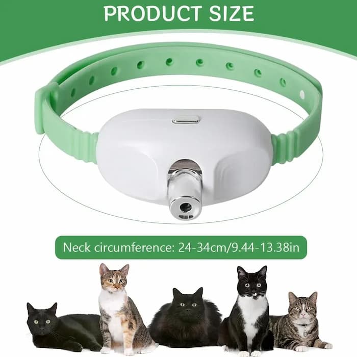 Automatisches Laser-Spielhalsband für Katzen – Aktiv Auch Ohne Aufsicht