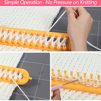 Strickrahmen ohne Nadeln – Einfaches tragbares Handarbeiten