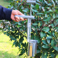 Garten-Pflanzenstecher mit T-Griff – Edelstahl