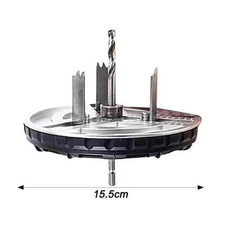 Verstellbarer Kreisschneider-Bohraufsatz – Saubere Löcher von 45 bis 130 mm