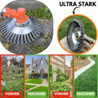 Stahlbürsten-Trimmerkopf – Unkraut direkt an der Wurzel entfernen