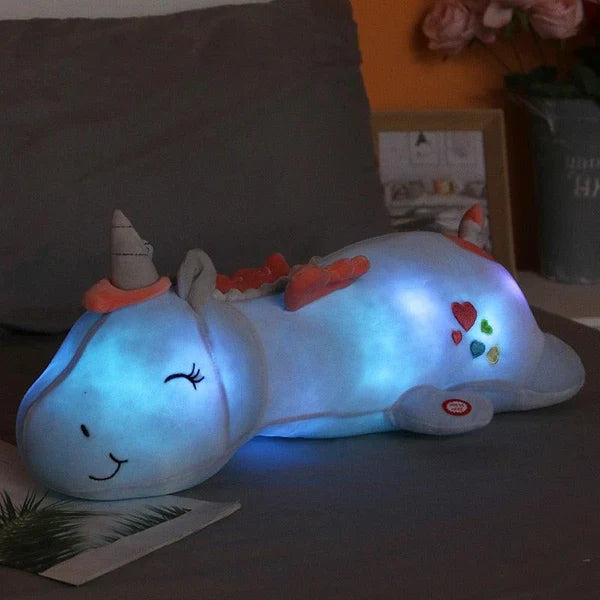 Leuchtendes Einhorn Kuscheltier