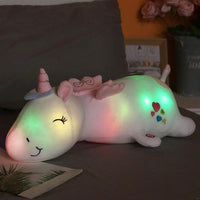 Leuchtendes Einhorn Kuscheltier