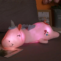 Leuchtendes Einhorn Kuscheltier
