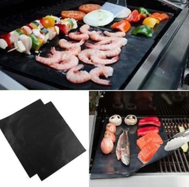 Antihaft-Grillmatte 2er-Set – Sauber Grillen ohne Rückstände