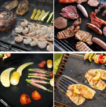 Antihaft-Grillmatte 2er-Set – Sauber Grillen ohne Rückstände