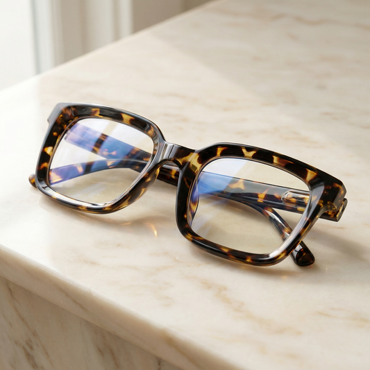 Übergroße Lesebrille mit Blaulichtfilter