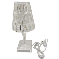 LED Kristall Tischlampe