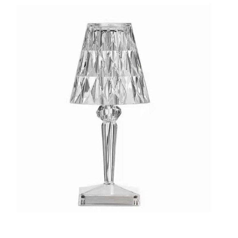 LED Kristall Tischlampe