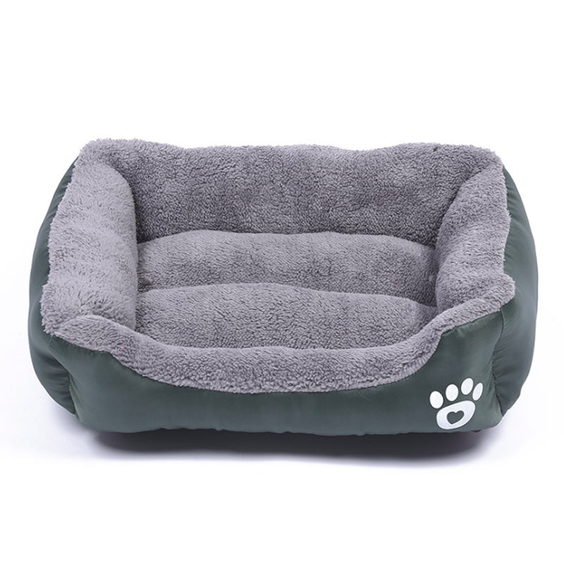 Hundebett mit Fleece-Innenfutter – weich und waschbar