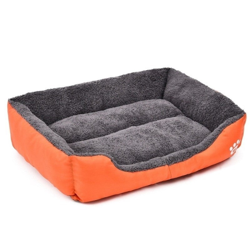 Hundebett mit Fleece-Innenfutter – weich und waschbar