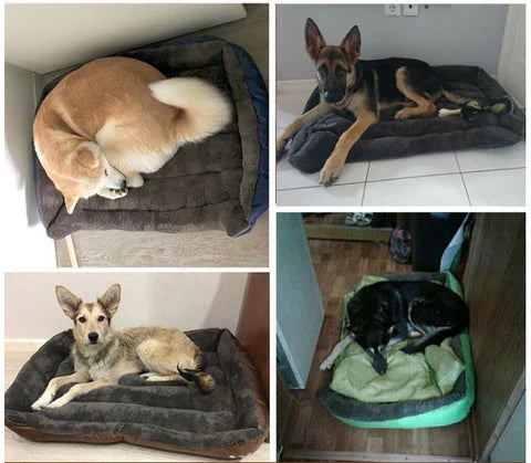 Hundebett mit Fleece-Innenfutter – weich und waschbar