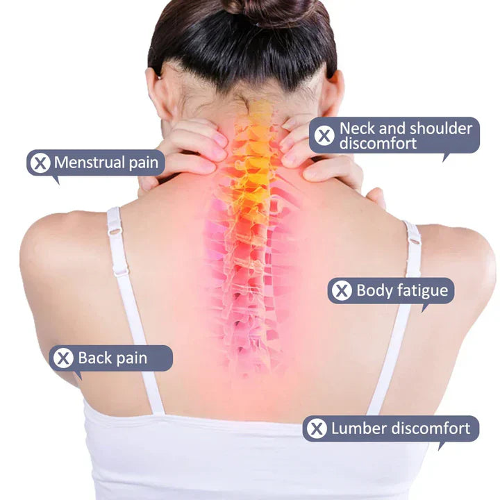 4-in-1 Massagegerät – Wärme, Vibration & Mikrostrom