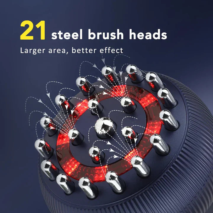 4-in-1 Massagegerät – Wärme, Vibration & Mikrostrom