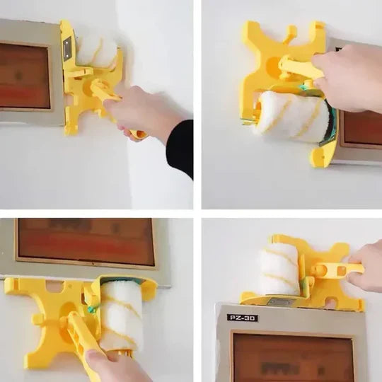 Kantenmaler-Roller mit Schutzschild – Saubere Linien ohne Abdeckband