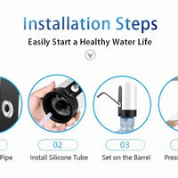 Automatische Kabellose Wasserspender-Pumpe Wiederaufladbar