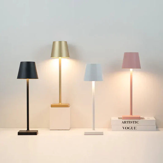 Kabellose LED-Tischlampe mit Touch-Dimmer – ohne Kabel, pure Atmosphäre
